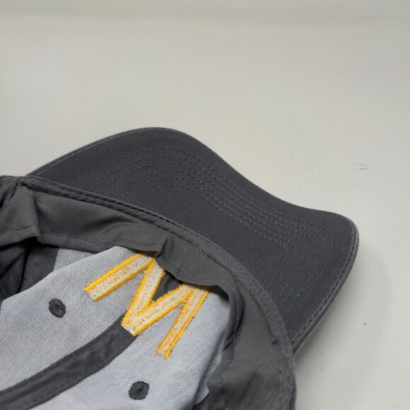 Port & Company Boy's Strapback Hat Gray Youth Embroidered W Logo - Picture 9 of 11